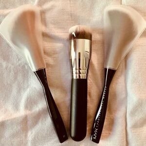 NYX and MORPHE Professional Makeup Brush Set - Black and Silver